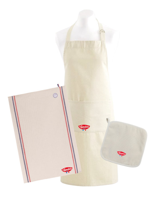 70 kits torchon /tablier /manique à gagner 70 kits torchon /tablier /manique à gagner