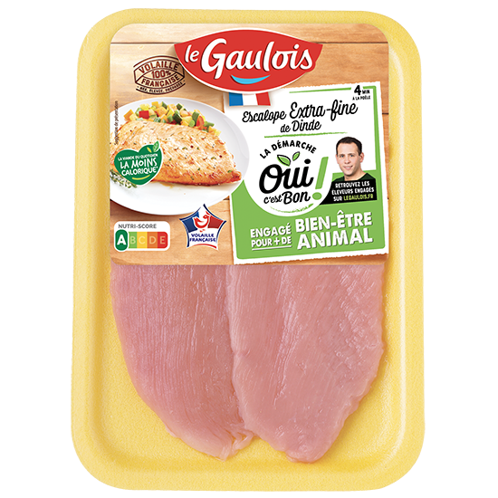 Visuel de la barquette escalope fine OCB Le Gaulois