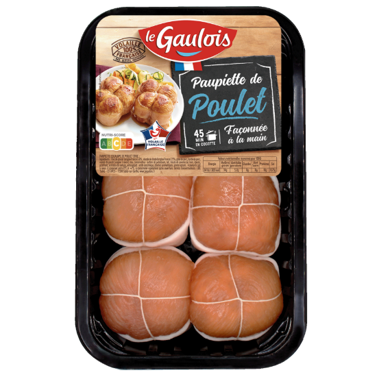 Paupiettes de poulet x4 Le Gaulois