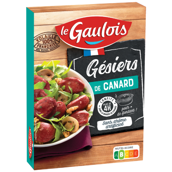 Gésiers de canard 180g Le Gaulois