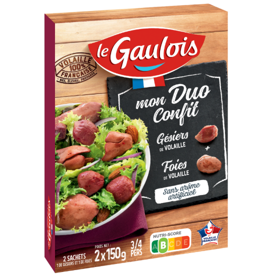 Duo confit Le Gaulois