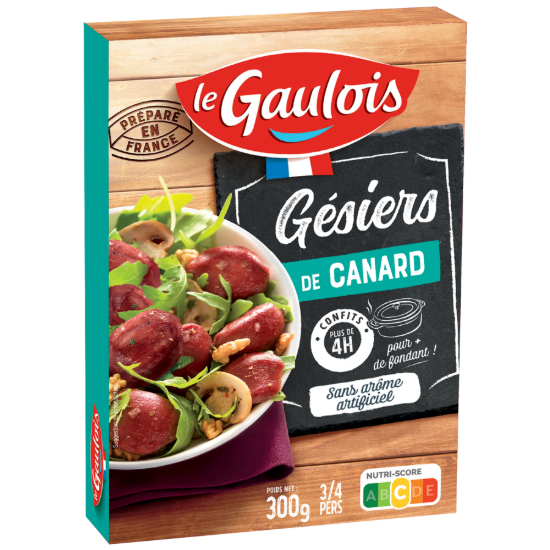Gésiers de canard 300g Le Gaulois