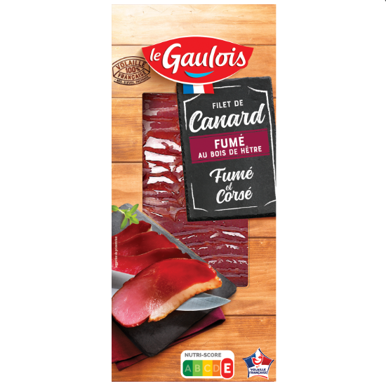 Filets de canard Fumé Le Gaulois