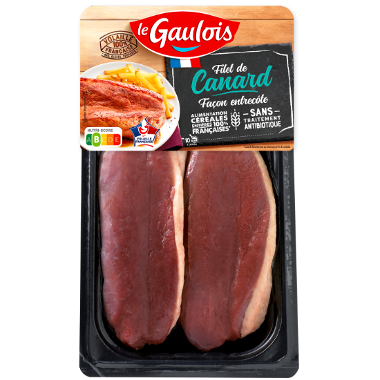 filets de canette façon entrecôte x2 operskin Le Gaulois