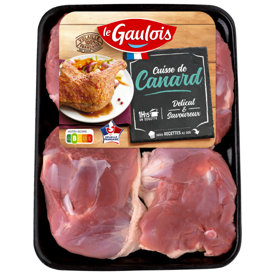 Cuisses de canard x4 s/vide Le Gaulois
