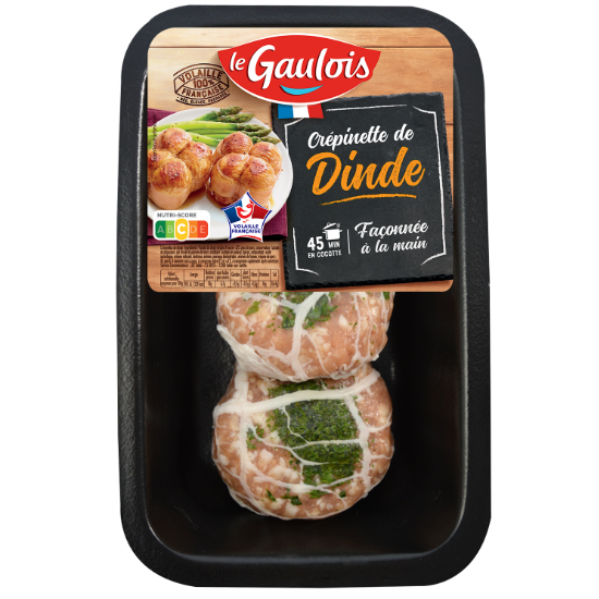 Crépinettes de dinde x3 Le Gaulois