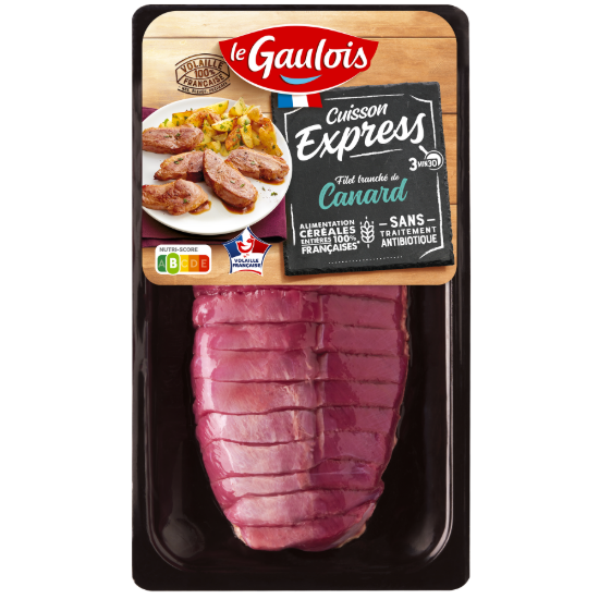 Filet Tranche Cuisson de canard Express S/SKIN Le Gaulois