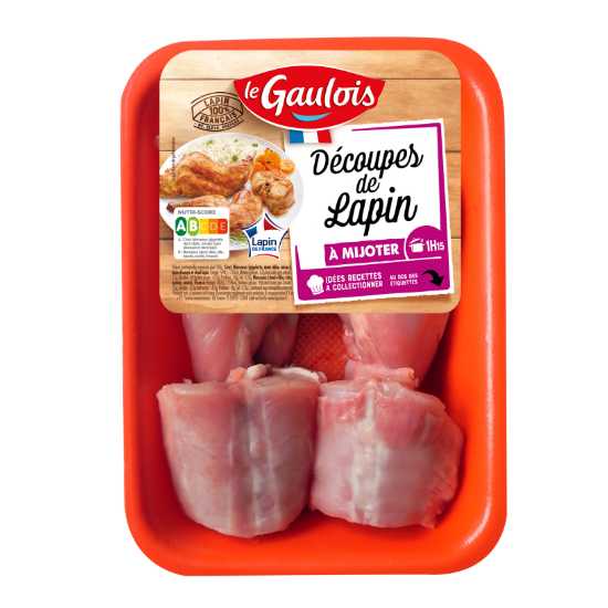 Morceaux de lapin PF Le Gaulois
