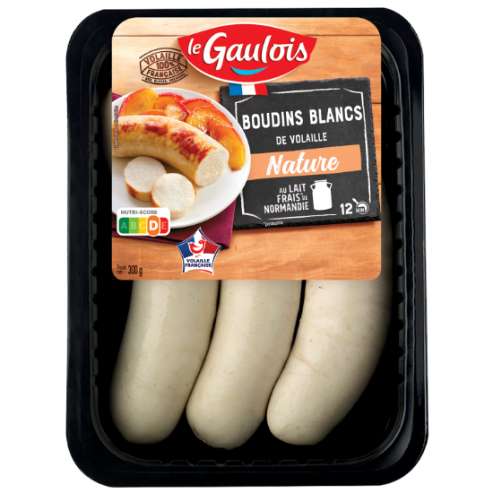 Boudins Natures x3 Le Gaulois