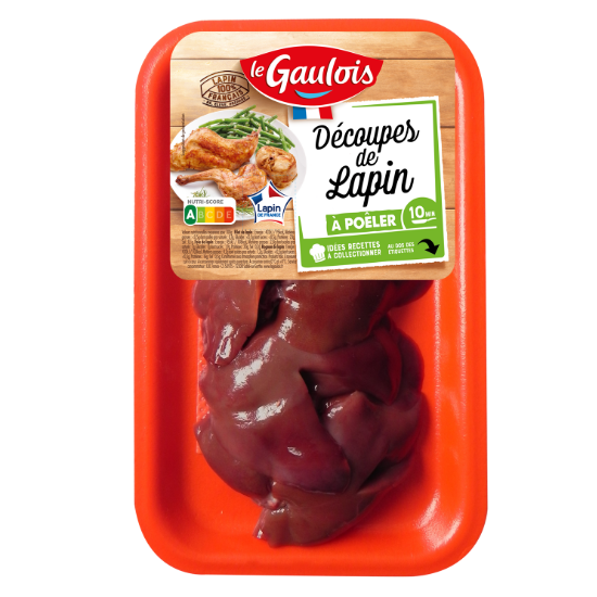 Foies de lapin Le Gaulois