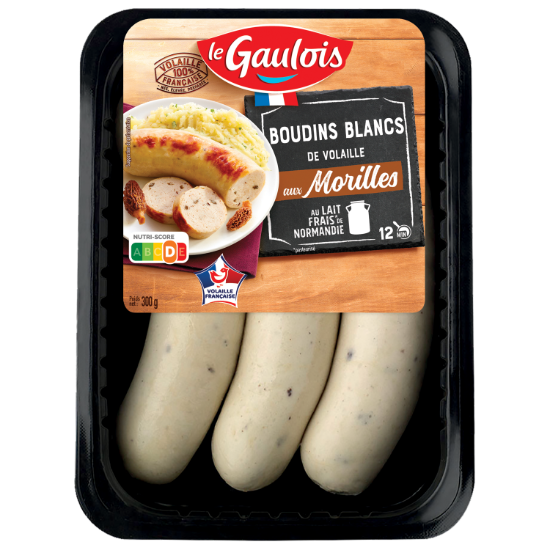 Boudins Morilles x3 Le Gaulois