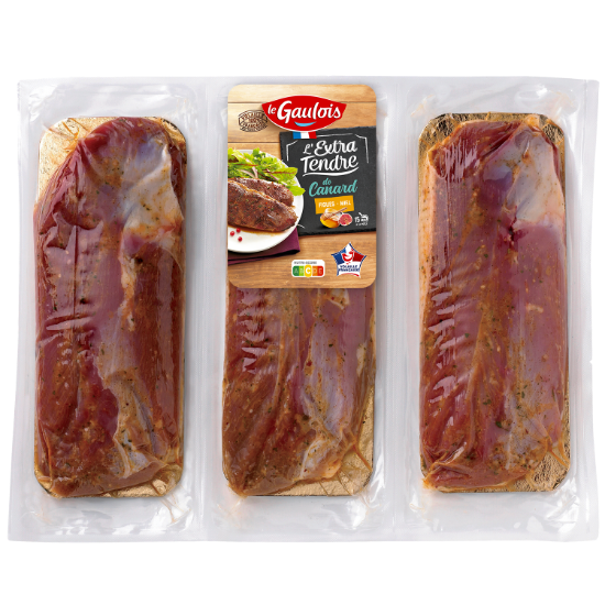 Filets de canard figue miel LOT 3 S/V LE GAULOIS