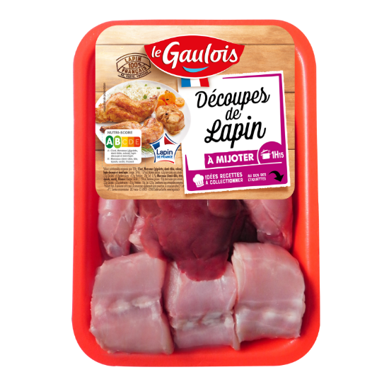 Lapin entier découpé Le Gaulois