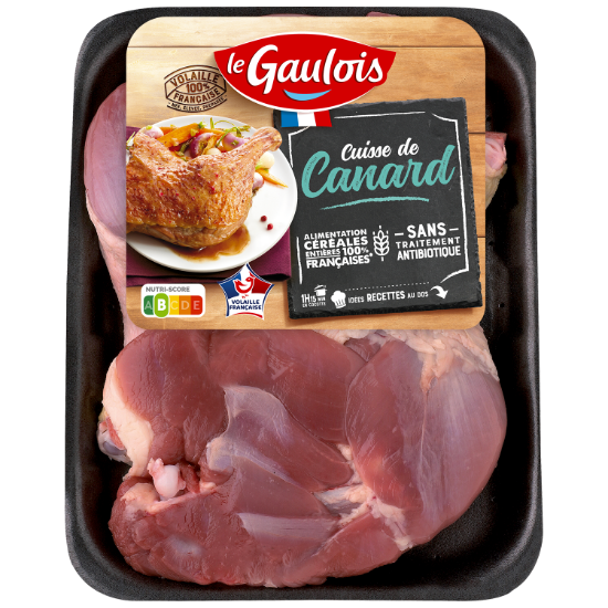 Cuisses de canard x2 s/vide Le Gaulois