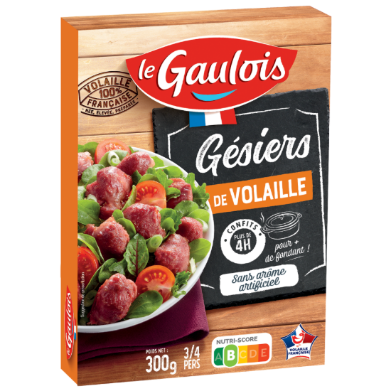 Gésiers de volaille 300g Le Gaulois